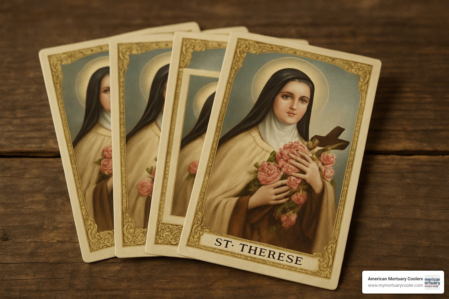 A Comprehensive Guide to St Therese Holy Cards – American Mortuary