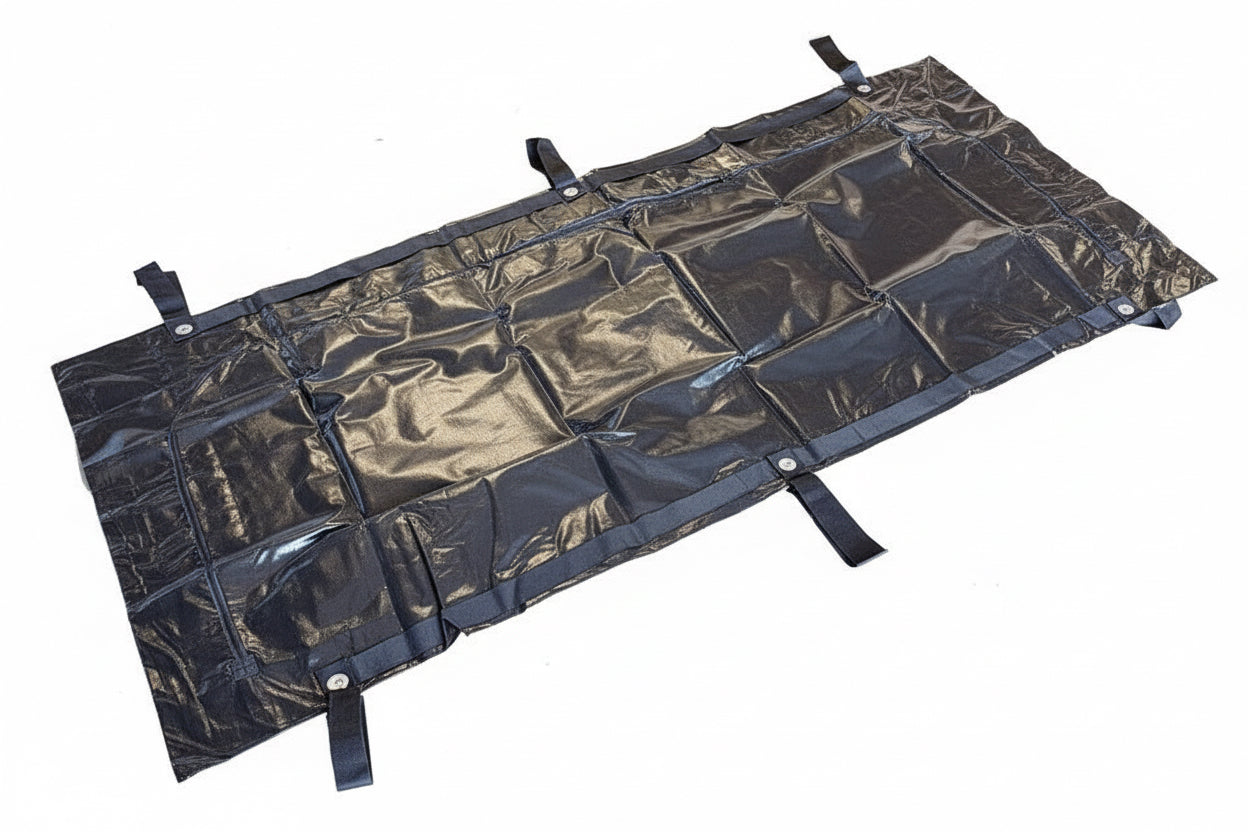 18 Mil Heavy-Duty XXL Body Bags | 54x108 Bariatric | AME