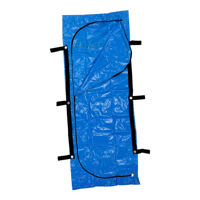 15 Mil Heavy-Duty Body Bags | 37x92 Blue Vinyl Case of 5 | AME 15 Mil Heavy-Duty Body Bags | 37x92 Blue Vinyl Case of 5 | AME