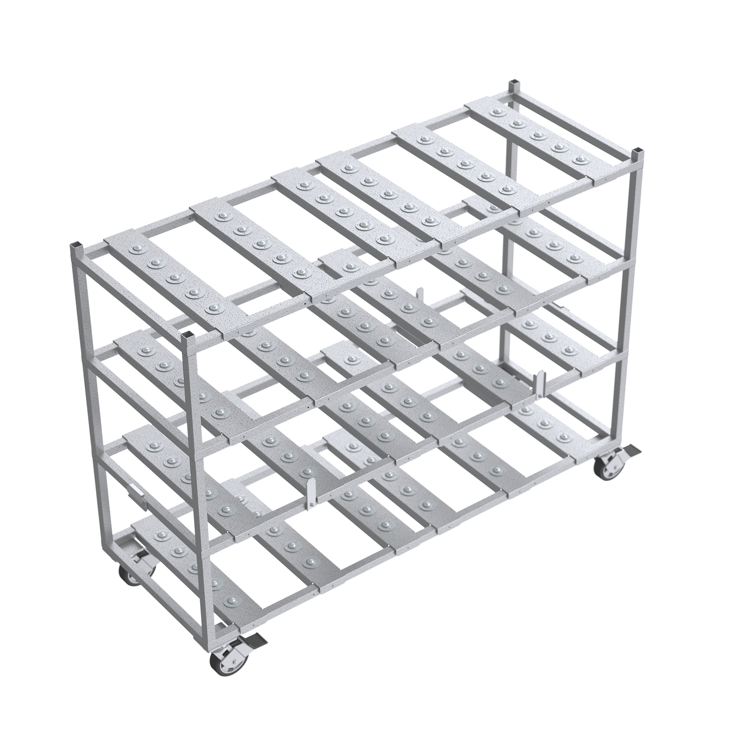 4 Tier Multi-Load Mortuary Rack โ Model 2000-4TMD