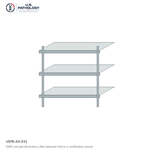 USPE Island Shelving System