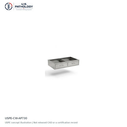 USPE Kneespace Apron, Two Drawers