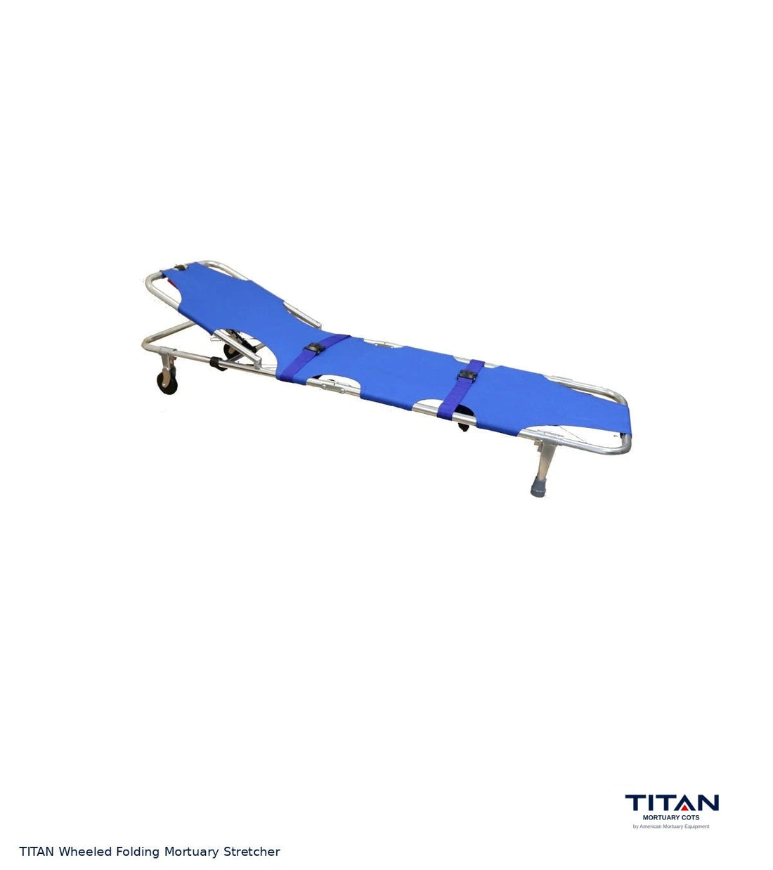TITAN Wheeled Folding Mortuary Stretcher
