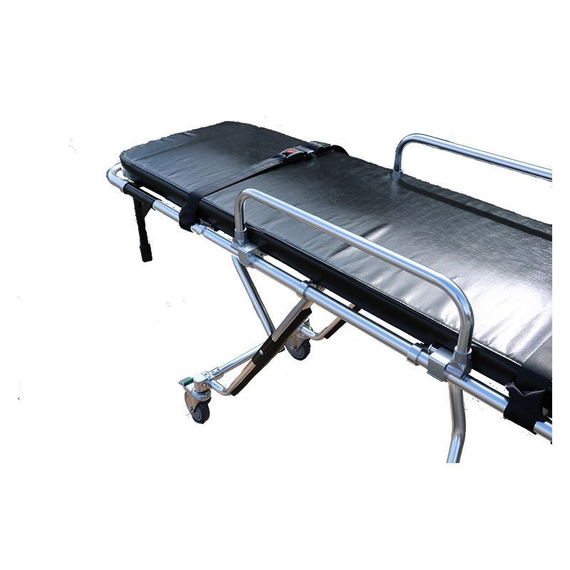 500E standard mortuary cot with PRO 1000 comparison, affordable first call removal stretcher lineup