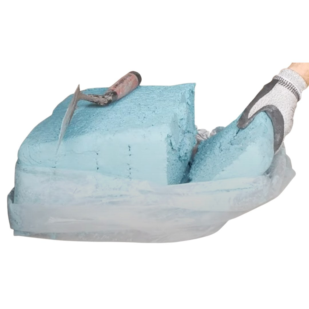 Blue Plastic Refractory Ram for Crematory Repair, Box – AME 1030-RAM