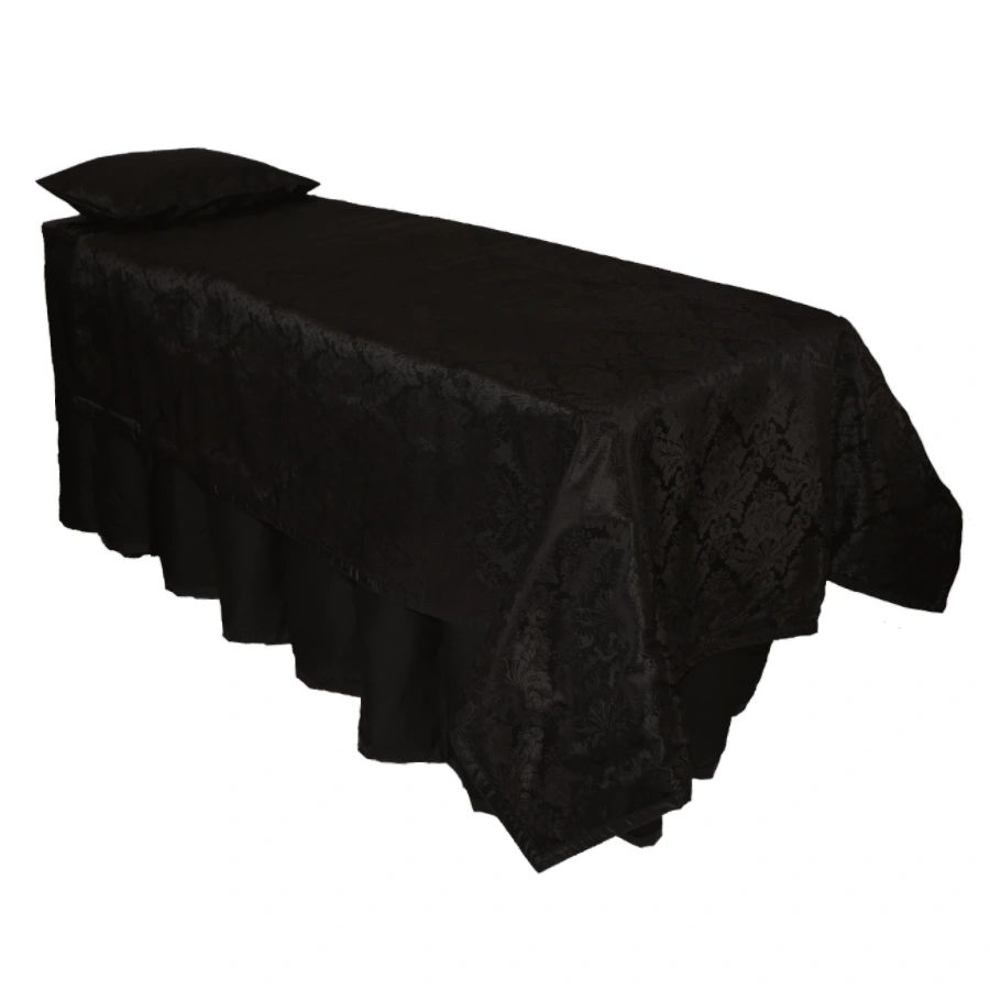 Black Damask Viewing Set