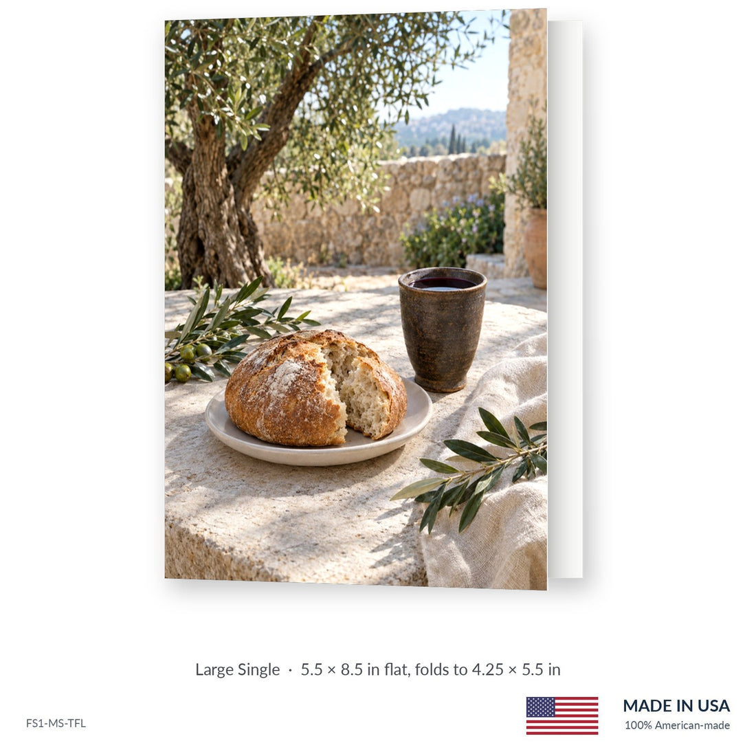 Communion Table Funeral Service Folders