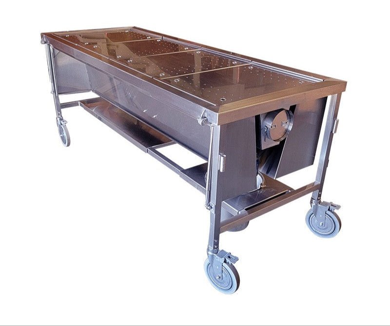 Vented Covered Autopsy Dissection Table – Stainless Steel & Manual