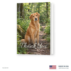Faithful Companion Funeral Acknowledgment Cards