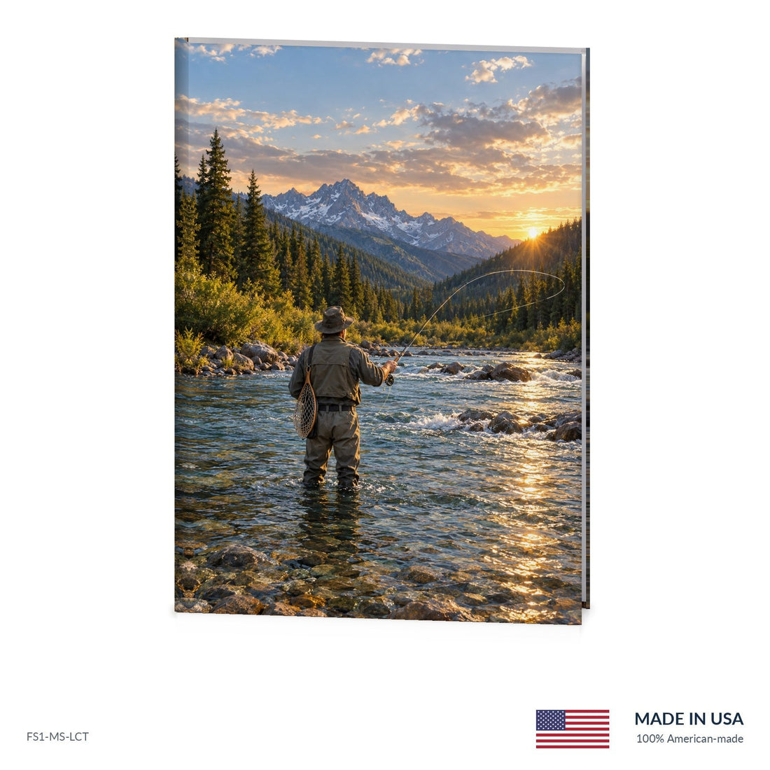 Fly Fishing Funeral Register Book