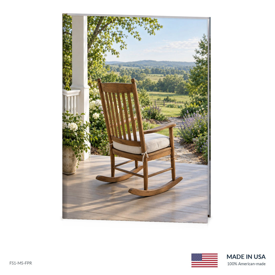 Front Porch Funeral Register Book