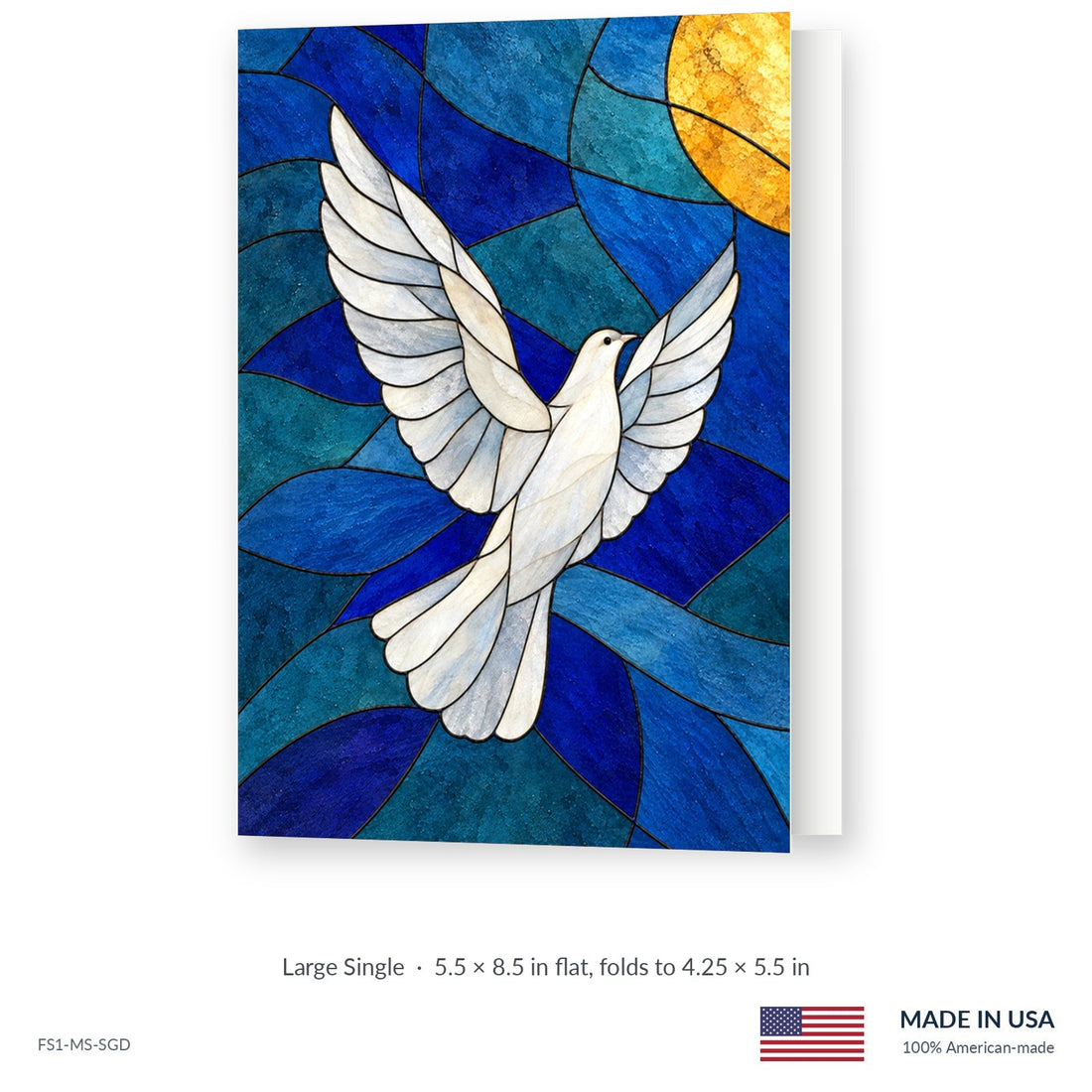 Glass Dove Funeral Service Folders