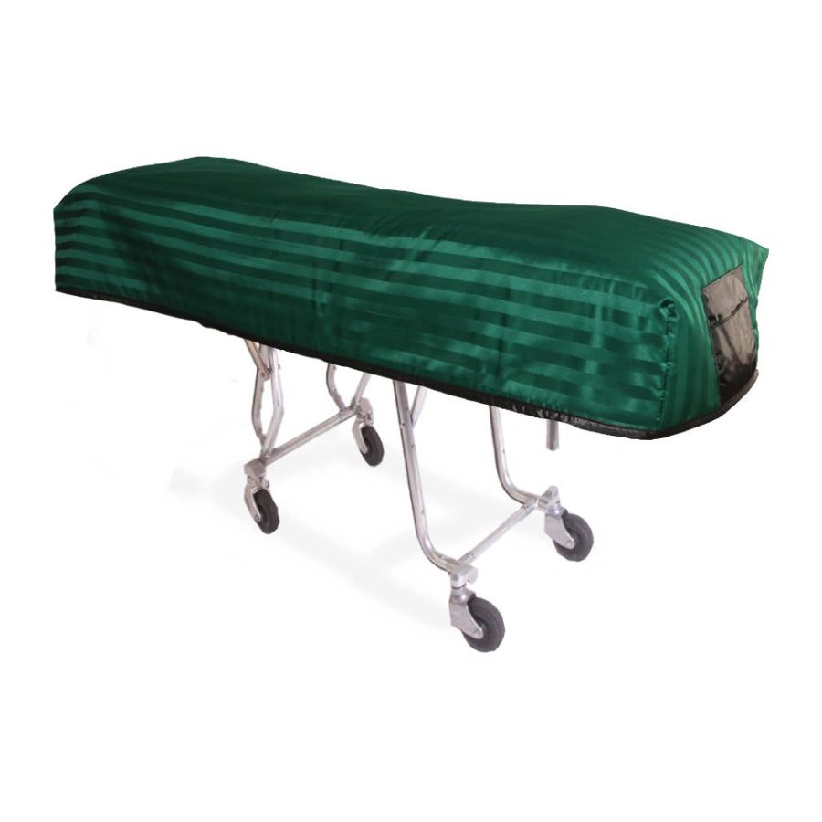 Hunter Satin Stripe Cot Cover