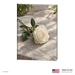 Ivory Rose Funeral Register Book