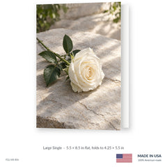 Ivory Rose Funeral Service Folders