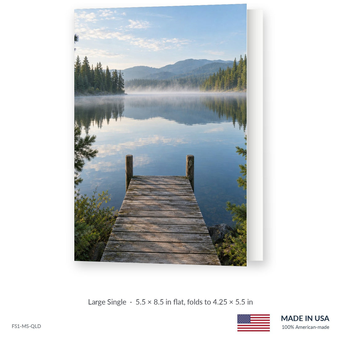 Lakeside Dock Funeral Service Folders