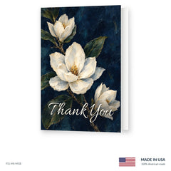 Magnolia Funeral Acknowledgment Cards