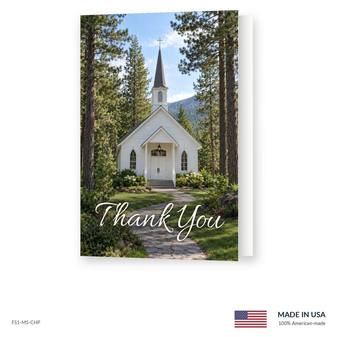 Pine Chapel Funeral Acknowledgment Cards