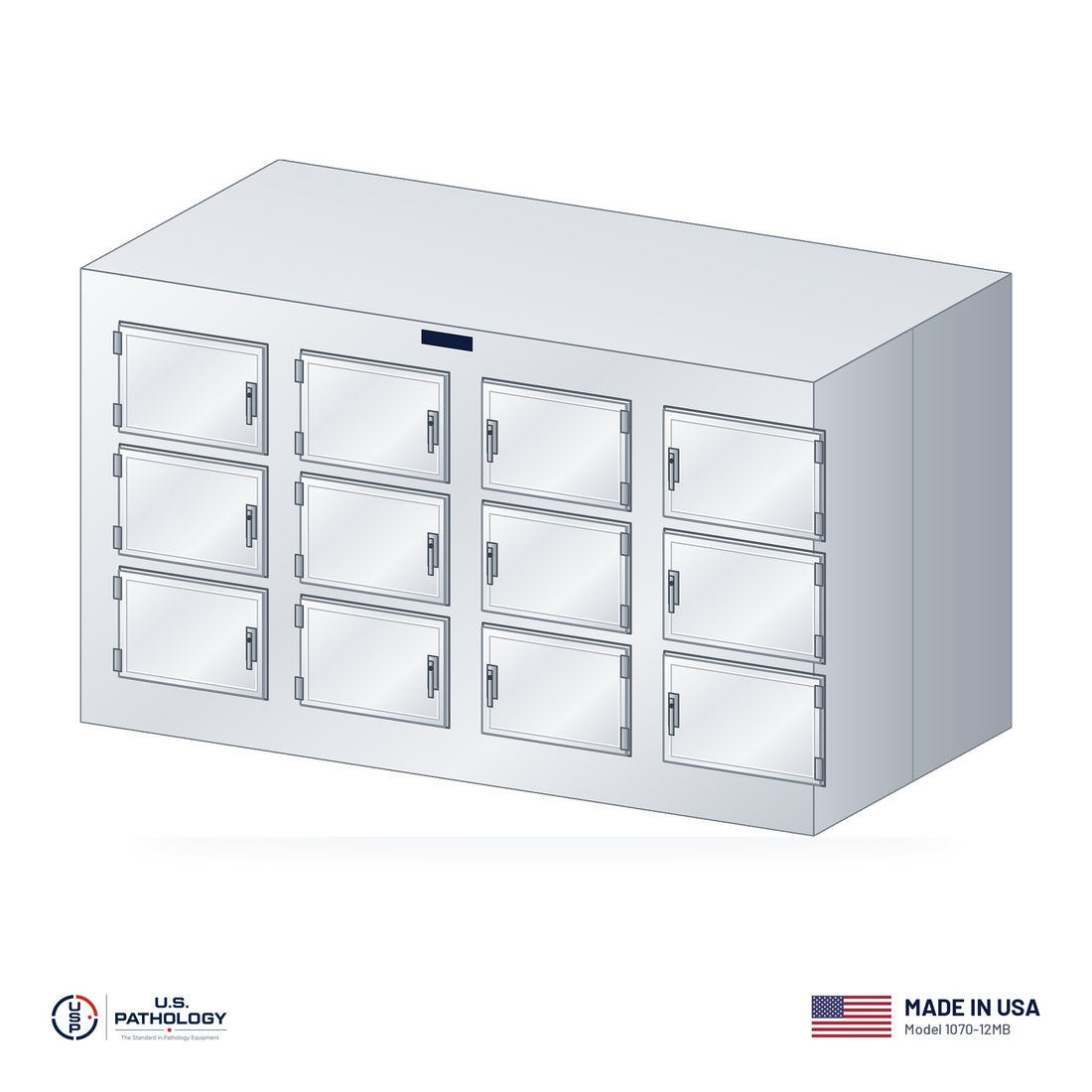 12-Body Vault Morgue Cooler