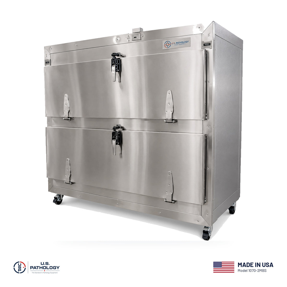 2-Body Bariatric Vault Morgue Cooler