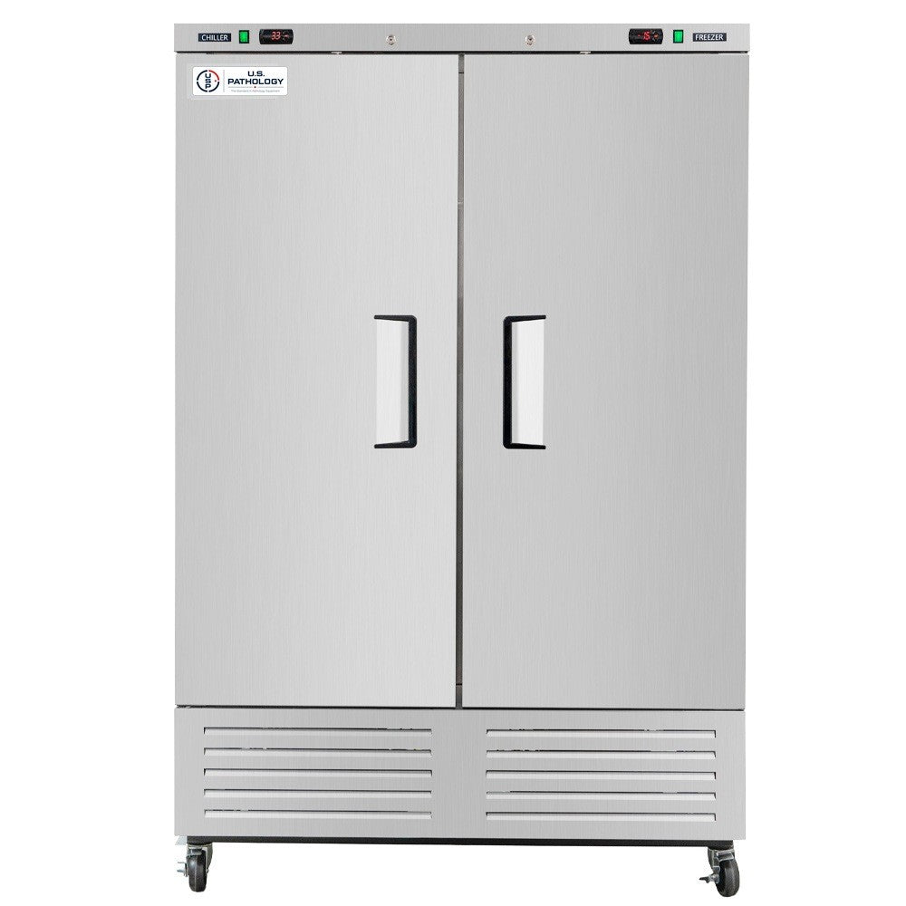 USPE 54" Dual-Temp Lab Refrigerator/Freezer, 42 Cu. Ft.