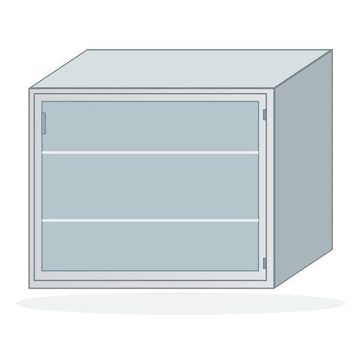 USPE Glazed Wall Cabinet, Right