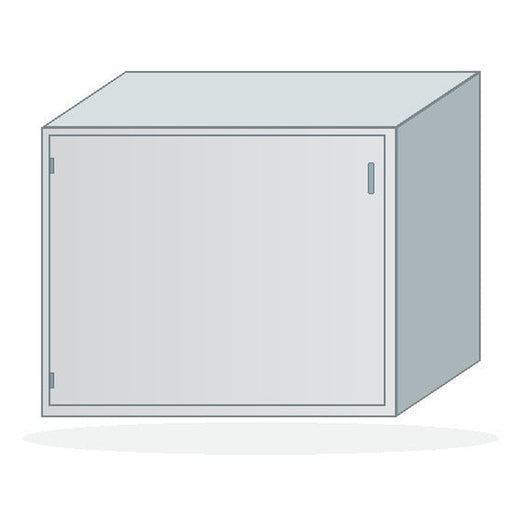 USPE Solid Wall Cabinet, Left