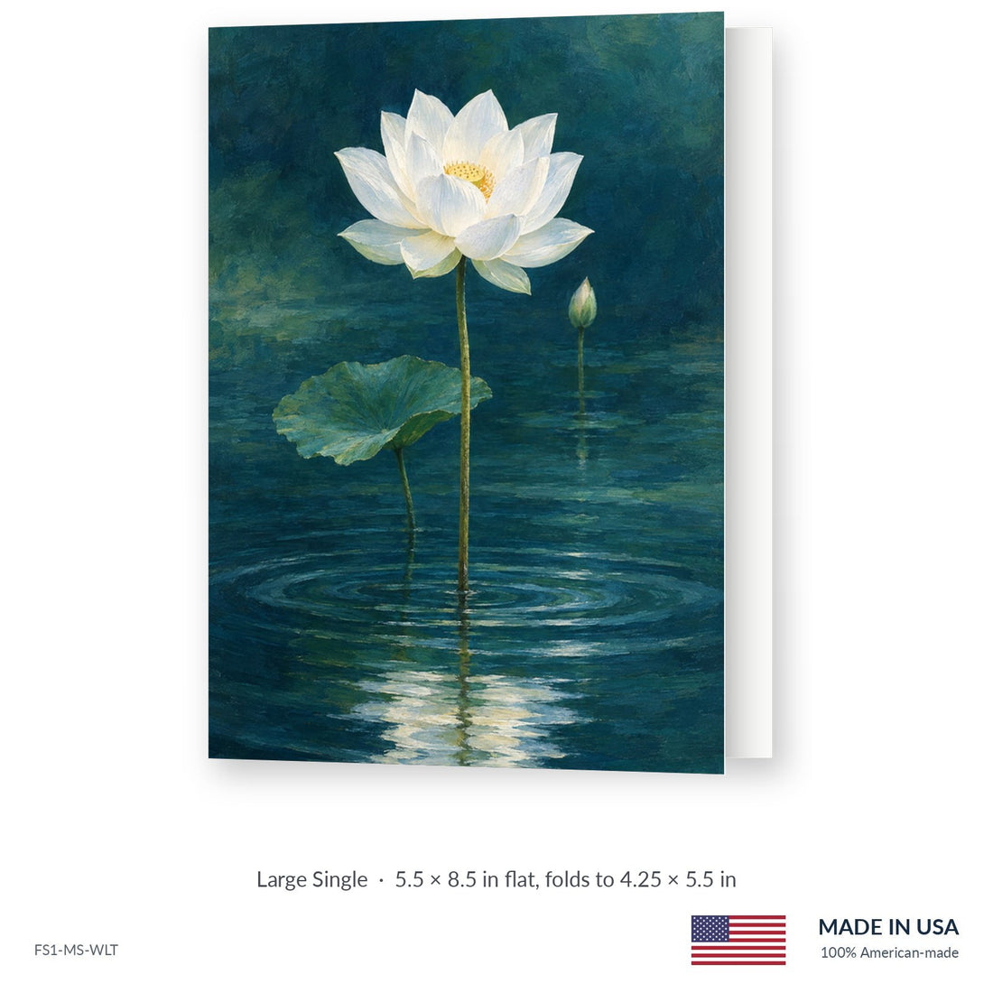 White Lotus Funeral Service Folders
