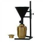 Adult urn loader, cremation urn filling tool for crematory operations