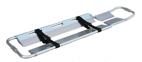 Aluminum body scoop, folding scoop stretcher for removal and recovery | American Mortuary Coolers