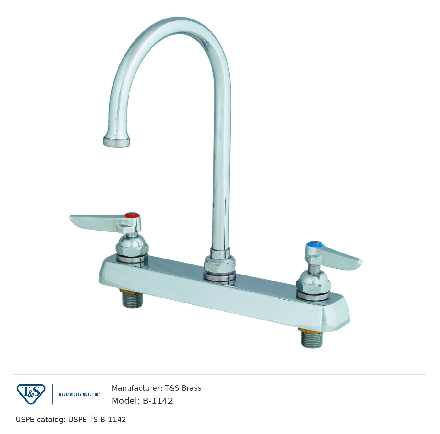 T&S Brass B-1142 Workboard faucet