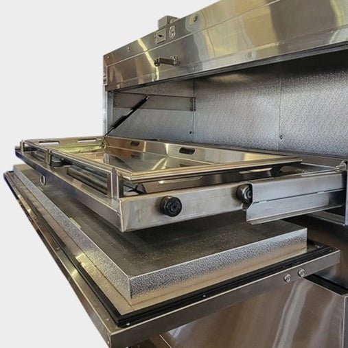 Mortuary trays designed for refrigeration and transport systems