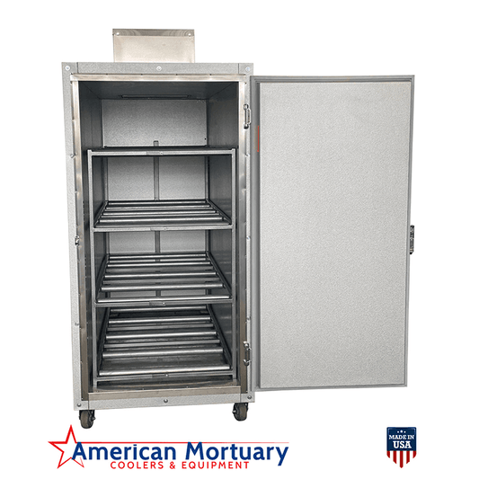 4 Body Mortuary Cooler – American-Made Morgue Refrigeration for Funeral Homes, Hospitals & Medical Examiners - American Mortuary Coolers & Equipments
