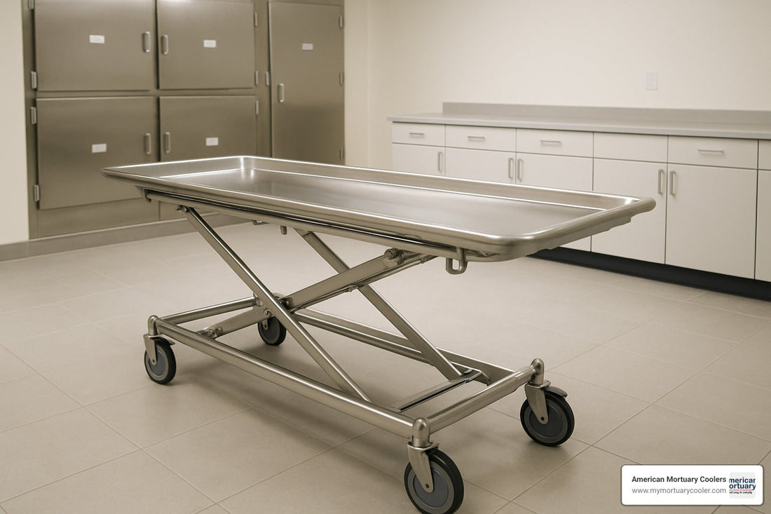 A Comprehensive Guide to Buying the Right Morgue Stretcher - American Mortuary Coolers & Equipments