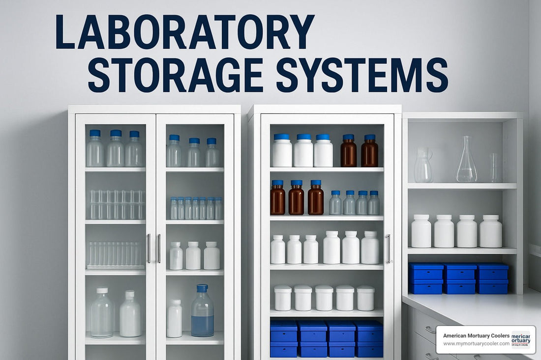 A Comprehensive Guide to Laboratory Storage Systems - American Mortuary Coolers & Equipments