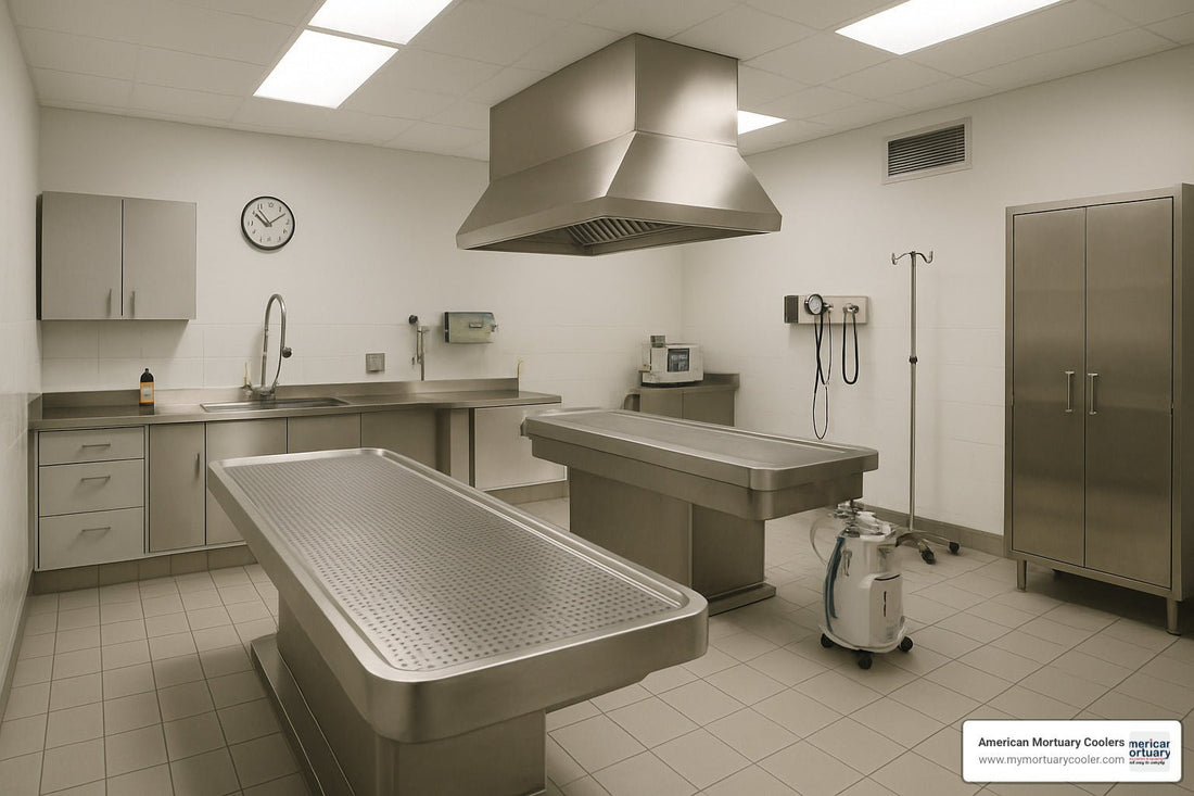 A Comprehensive Guide to Mortuary Prep Rooms - American Mortuary Coolers & Equipments