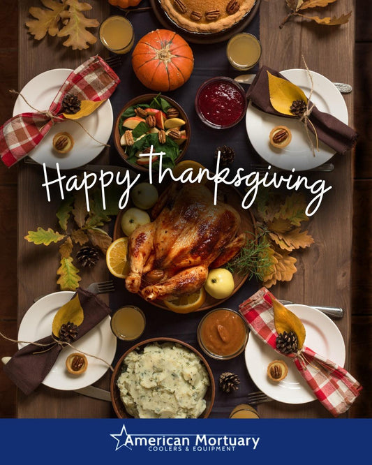 A Heartfelt Thanks from American Mortuary Coolers - American Mortuary Coolers & Equipments