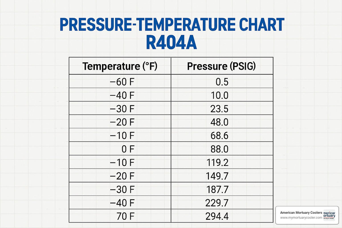 A Practical Guide to Finding a PT Chart for R404A Refrigerant ...