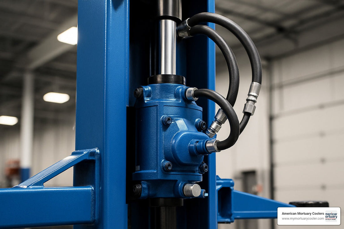 A Practical Guide to Hydraulic Lift Pumps - American Mortuary Coolers & Equipments