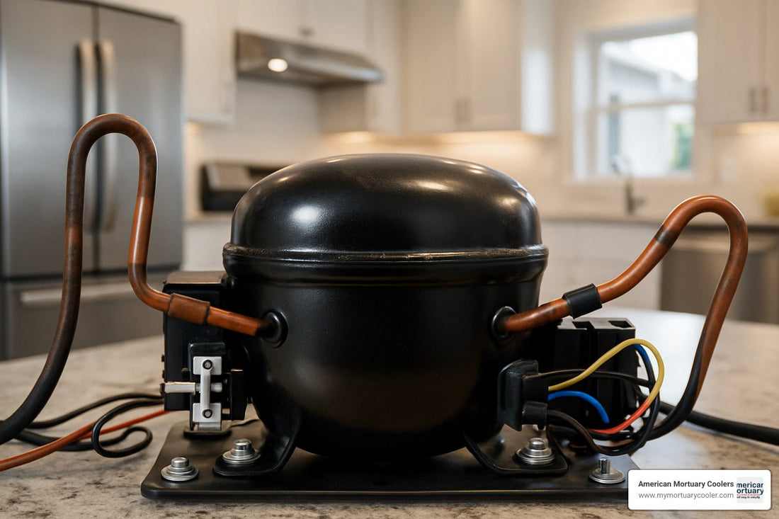 A Quick Start Guide to How Compressors Work in a Refrigerator - American Mortuary Coolers & Equipments