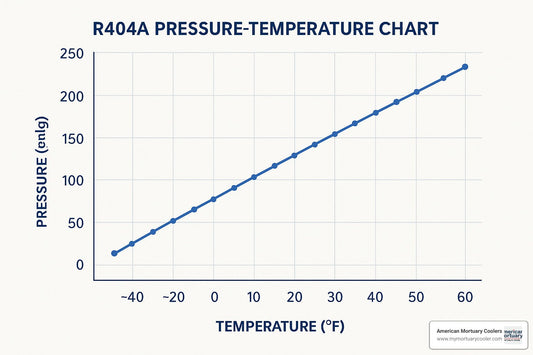 A Quick Start Guide to R404 Pressure Temperature Charts - American Mortuary Coolers & Equipments
