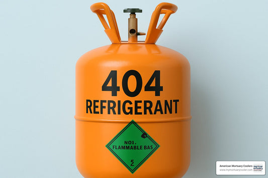 All About 404 Refrigerant: Uses, Properties, and Safety - American Mortuary Coolers & Equipments