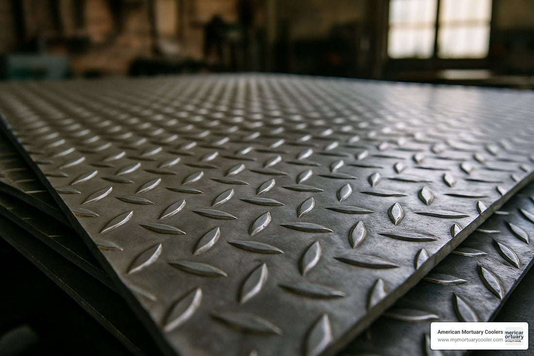 All About Diamond Plated Metal Sheets - American Mortuary Coolers & Equipments