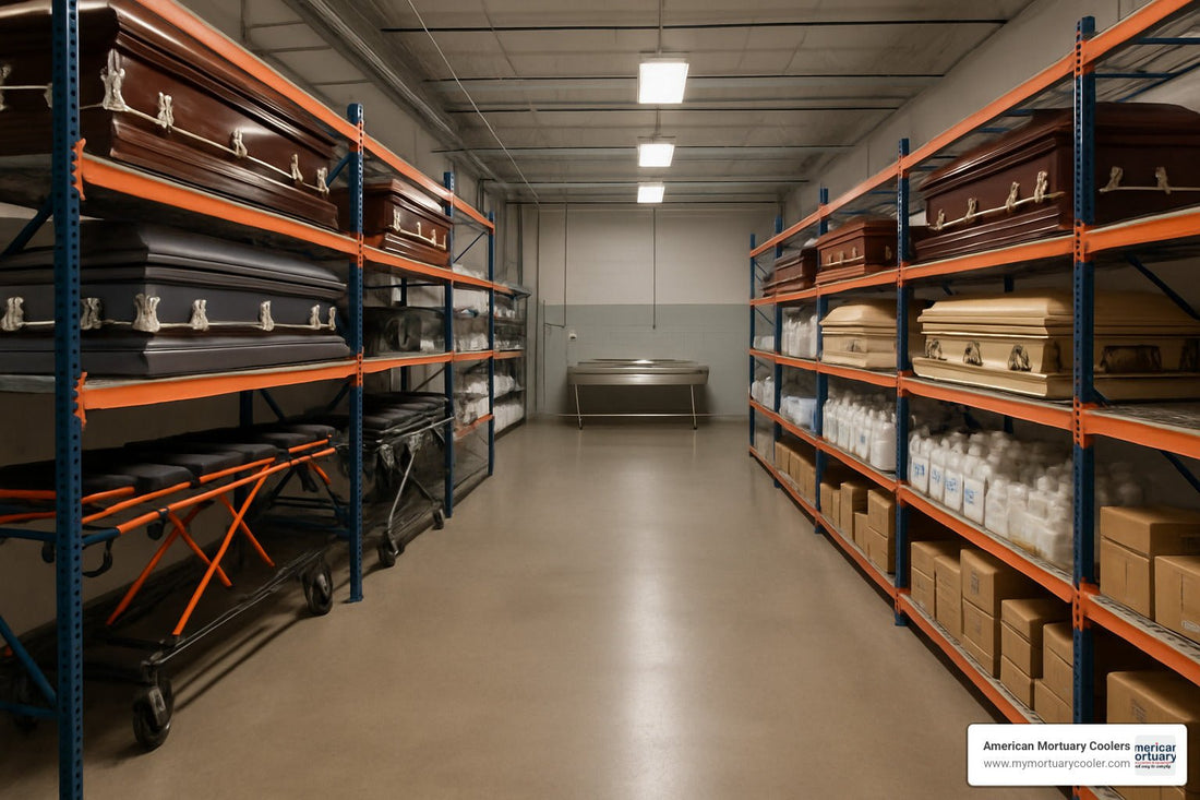 All About Mortuary Mall Supply Products - American Mortuary Coolers & Equipments