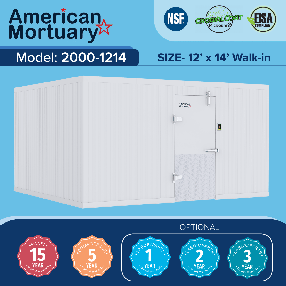 American Walk-In Coolers vs American Mortuary Coolers — Upright 3BX & 4BX Direct from the Source - American Mortuary Coolers & Equipments