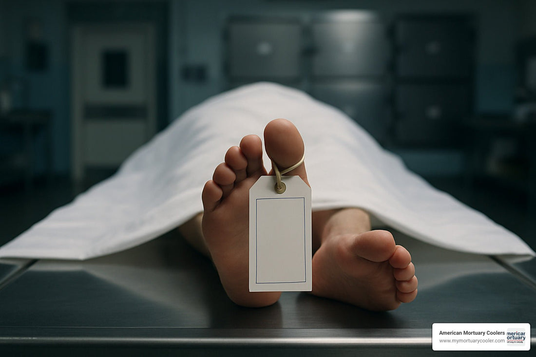 An Essential Guide to Toe Tags: Meaning and Uses - American Mortuary Coolers & Equipments
