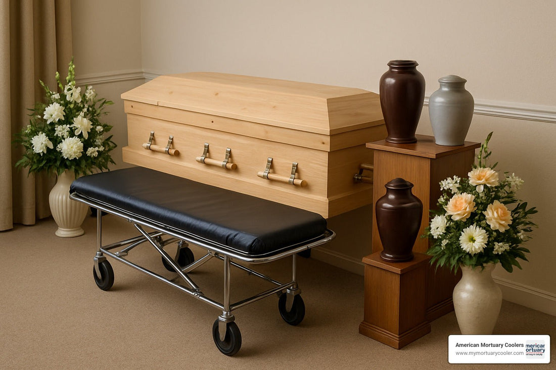 A–Z Guide to Affordable Funeral Supplies & Mortuary Equipment - American Mortuary Coolers & Equipments