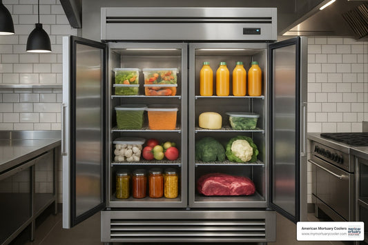 A–Z Guide to Comparing Commercial Double Door Refrigerators - American Mortuary Coolers & Equipments