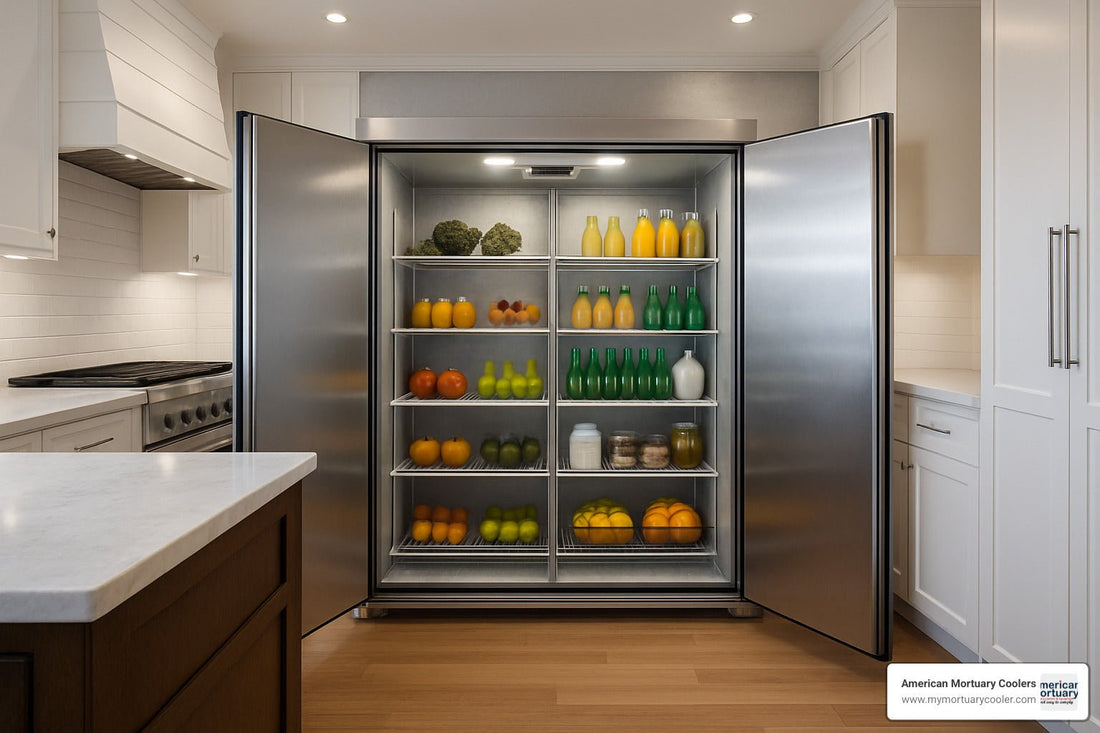 Beginner's Guide to Choosing a Walk-In Fridge for Your Home - American Mortuary Coolers & Equipments