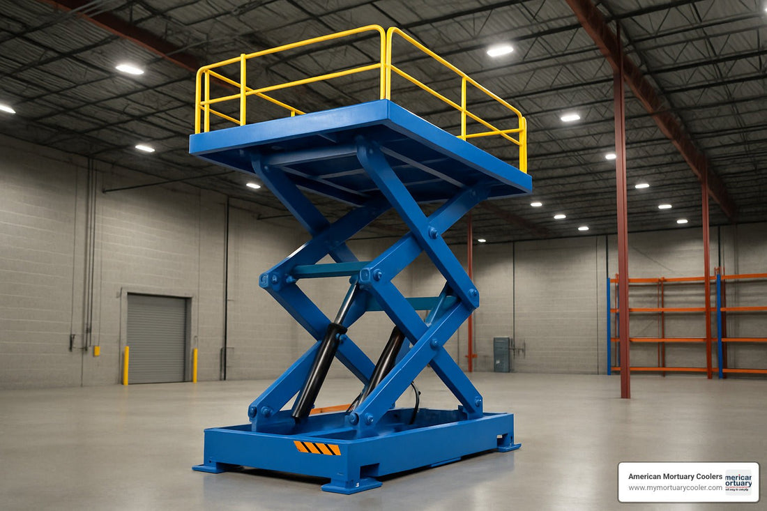 Beginner's Guide to Hydraulic Lifts: How They Work and Uses - American Mortuary Coolers & Equipments
